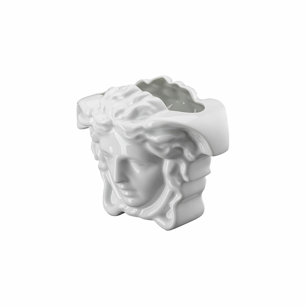 Rosenthal Versace Vase Medusa Grande White, porcelain, 15 cm, 14493-800001-26015