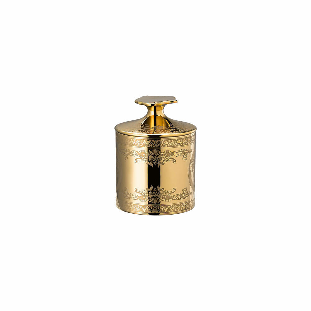 Rosenthal Versace table light 2-piece with scented wax Golden Medusa, material mix, 12 cm, 14498-403721-24868