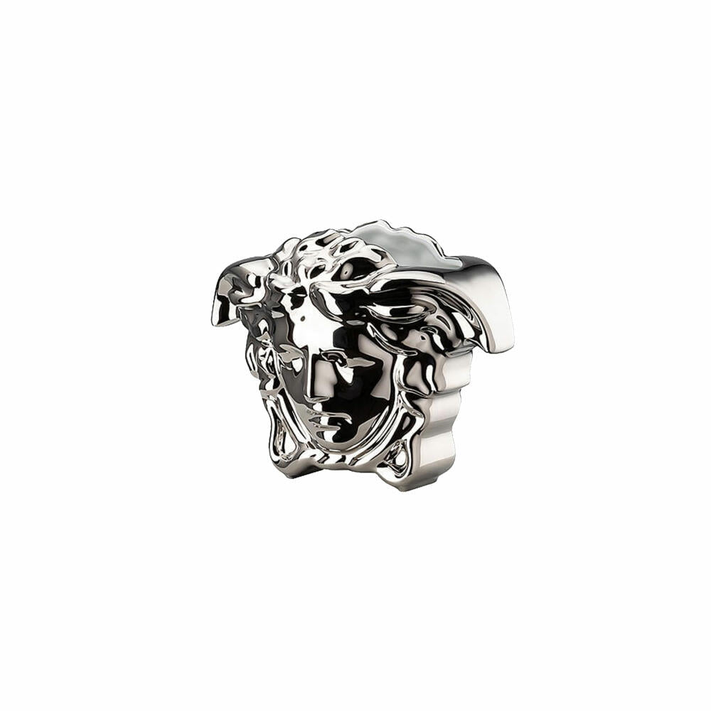 Rosenthal Versace Vase Medusa Grande Silver, porcelain, 9 cm, 14493-426174-26009