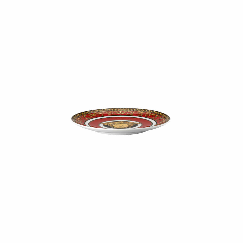 Rosenthal Versace bread plate Medusa, porcelain, 17 cm, 19335-409605-10217