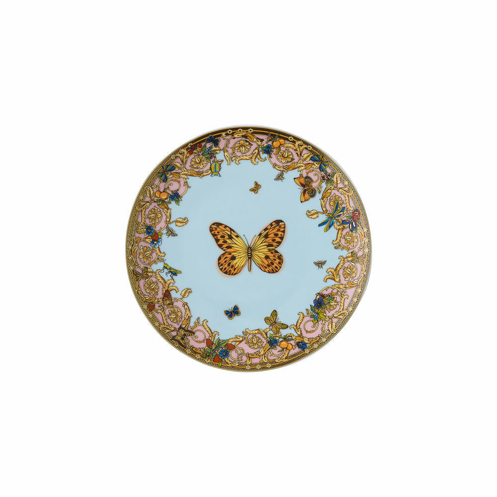 Rosenthal Versace bread plate Le jardin de Versace, porcelain, 17 cm, 19335-409609-10217