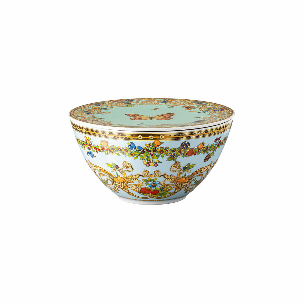 Rosenthal Versace bowl set 4 pieces. Le jardin de Versace, porcelain, 19335-409609-28718
