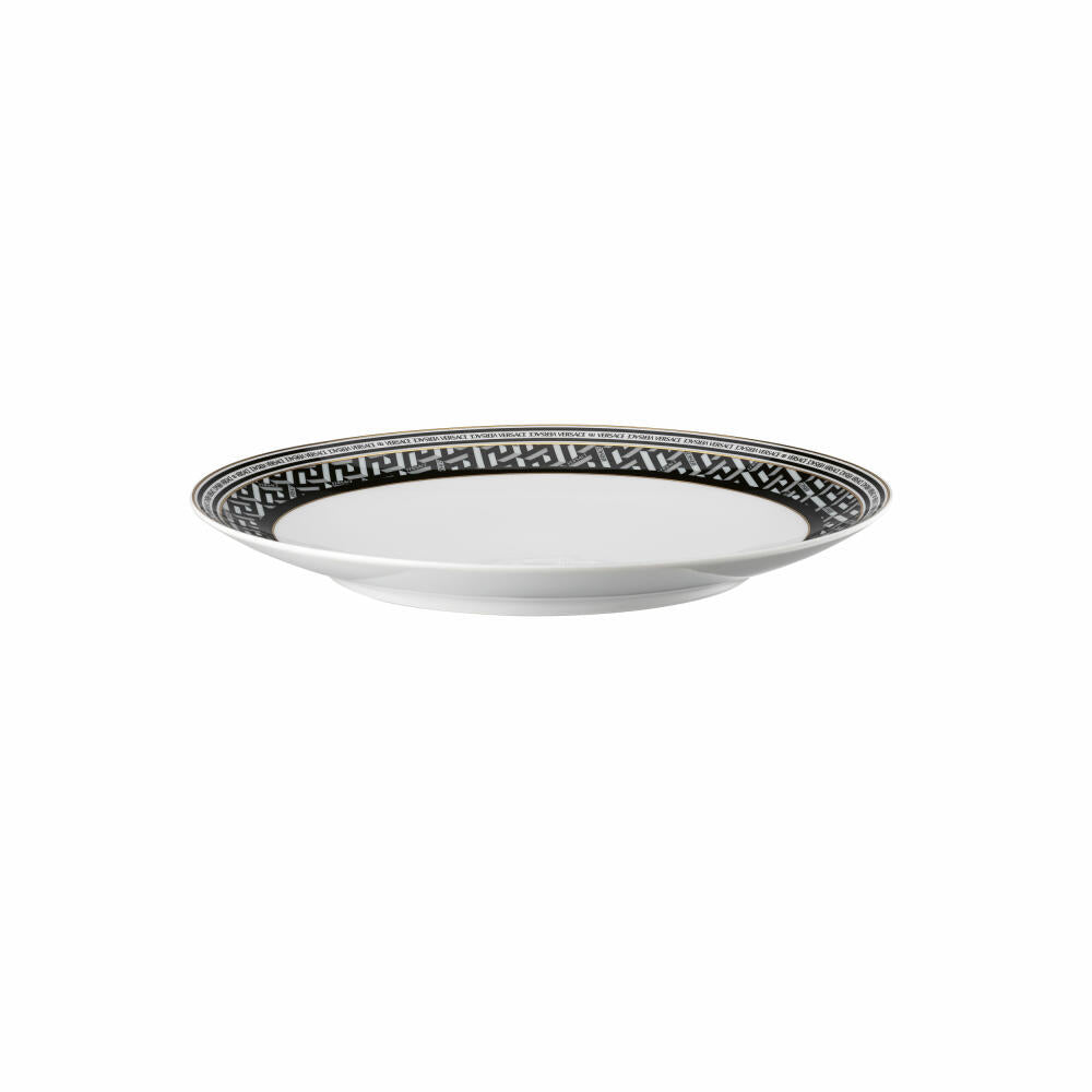 Rosenthal Versace dinner plate La Greca Signature Black, porcelain, 28 cm, 19335-403765-10229