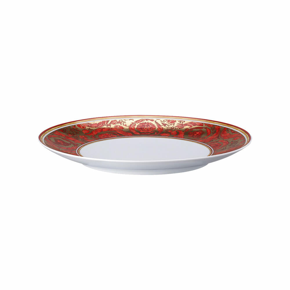 Rosenthal Versace dinner plate Medusa Garland Red, porcelain, 28 cm, 19335-409958-10229