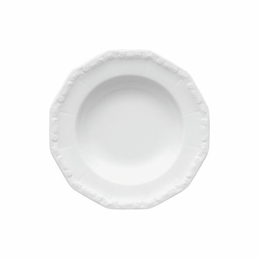 Rosenthal Suppenteller Maria, Schale, Porzellan, Weiß, 23 cm, 10430-800001-10323