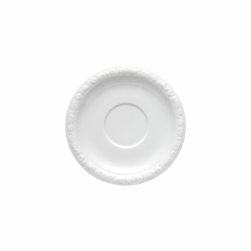 Rosenthal Suppen-Untertasse Maria, Porzellan, Weiß, 18 cm, 10430-800001-10421