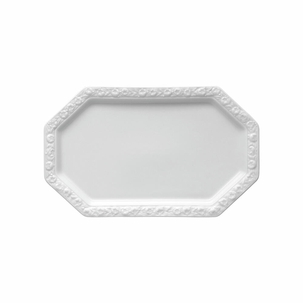 Rosenthal Milch- und Zucker-Tablett Maria, Porzellan, Weiß, 26.7 x 16.3 cm, 10430-800001-12865