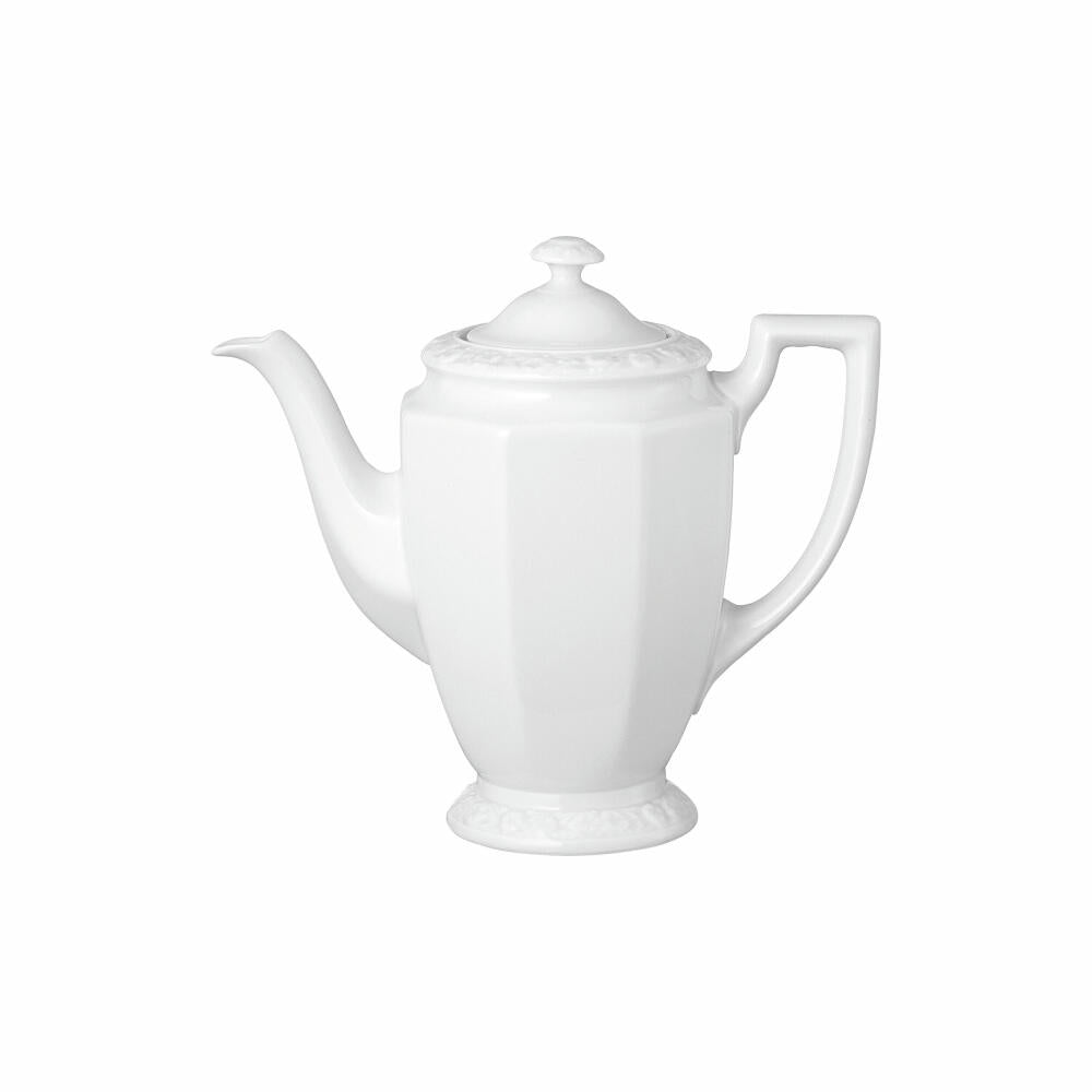 Rosenthal Kaffeekanne Maria für 6 Personen, Porzellan, Weiß, 1.08 L, 10430-800001-14030