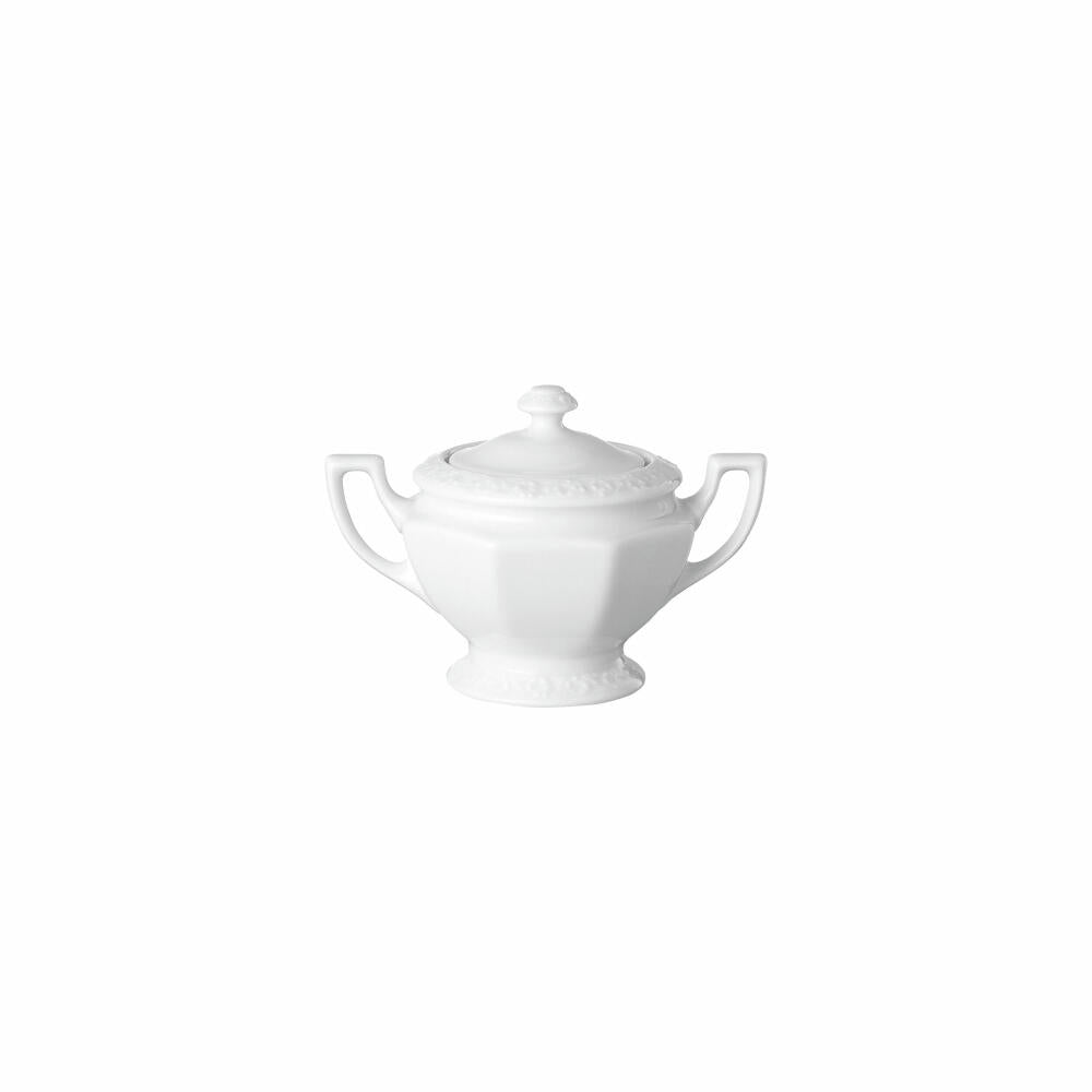 Rosenthal Zuckerdose Maria für 6 Personen, Porzellan, Weiß, 10430-800001-14330