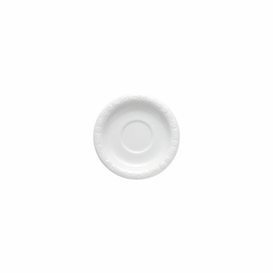 Rosenthal Espresso-Mokka-Untertasse Maria, Porzellan, Weiß, 11.9 cm, 10430-800001-14721