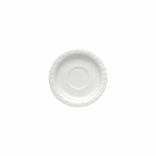 Rosenthal Kaffee-Untertasse Maria, Porzellan, Weiß, 14.1 cm, 10430-800001-14741