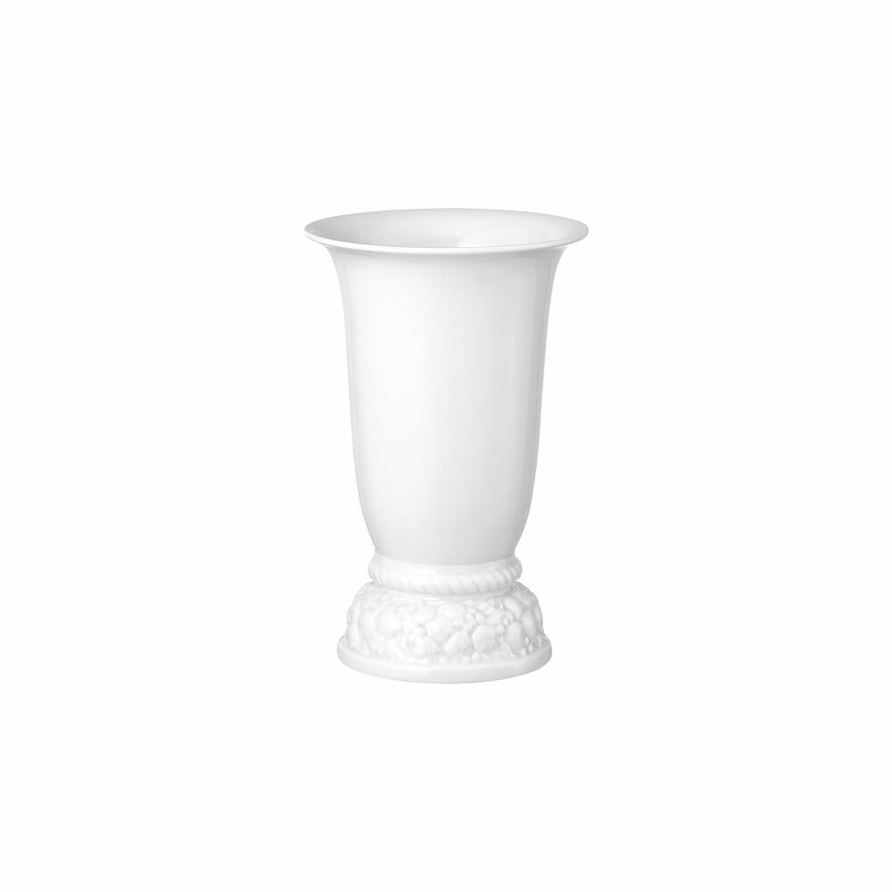 Rosenthal Vase Maria, Dekovase, Porzellan, Weiß, 18 cm, 10430-800001-26018