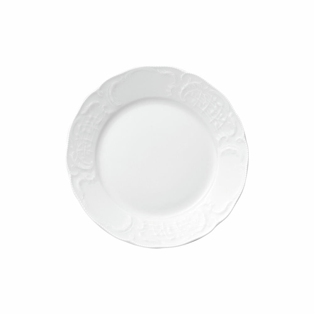 Rosenthal Frühstücksteller Sanssouci Weiß, Porzellan, Weiß, 21 cm, 10480-800001-10221