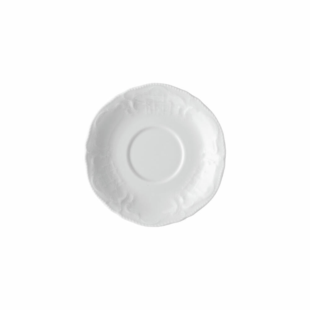 Rosenthal Suppen-Untertasse Sanssouci Weiß, Porzellan, Weiß, 17.2 cm, 10480-800001-10421