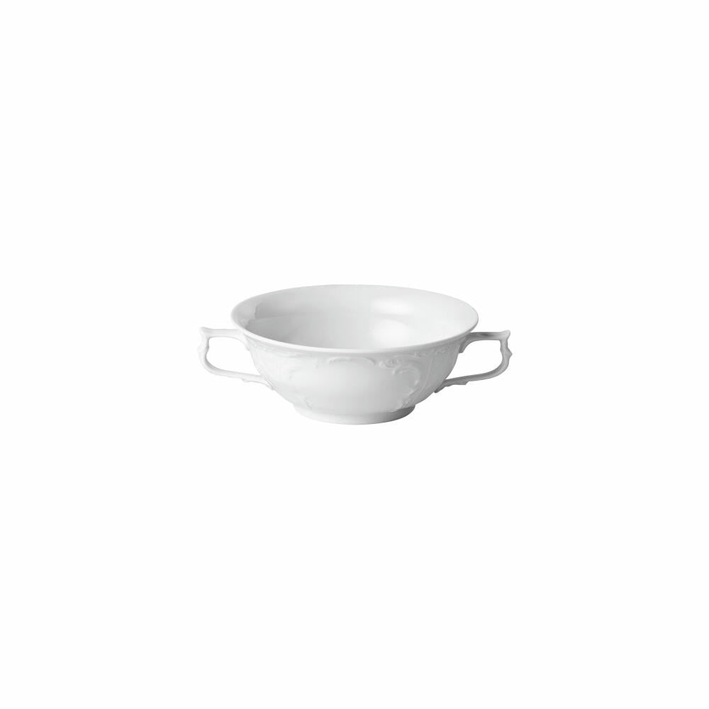 Rosenthal Suppen-Obertasse Sanssouci Weiß, Porzellan, Weiß, 310 ml, 10480-800001-10422