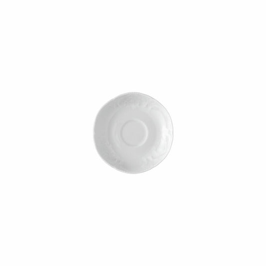 Rosenthal Espresso-Mokka-Untertasse Sanssouci Weiß, Porzellan, Weiß, 11.4 cm, 10480-800001-14721