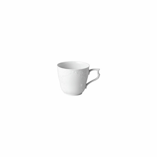 Rosenthal Kaffee-Obertasse Sanssouci Weiß, Porzellan, Weiß, 210 ml, 10480-800001-14742