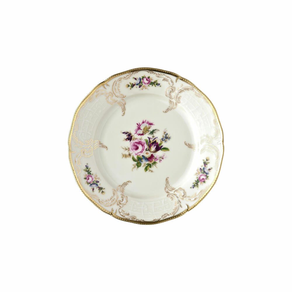 Rosenthal Frühstücksteller Sanssouci Elfenbein Diplomat, Porzellan, Mehrfarbig, 19 cm, 20480-308550-10219