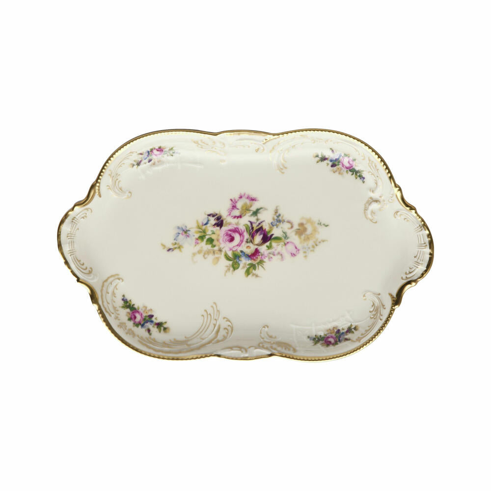 Rosenthal Platte Sanssouci Elfenbein Diplomat, Porzellan, Mehrfarbig, 28 cm, 20480-308550-12728