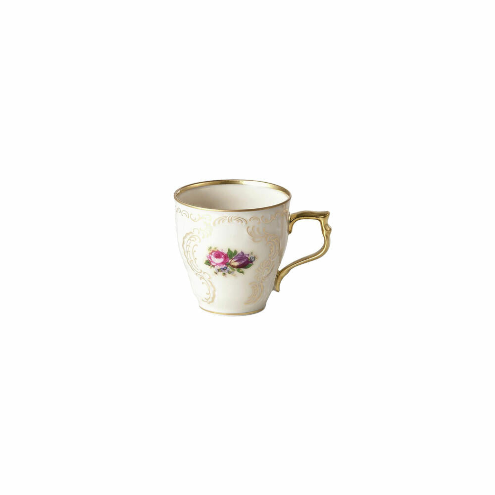 Rosenthal Espresso-Mokka-Obertasse Sanssouci Elfenbein Diplomat, Porzellan, Mehrfarbig, 90 ml, 20480-308550-14722