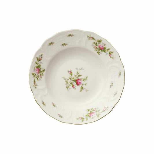 Rosenthal Suppenteller Sanssouci Elfenbein Ramona, Porzellan, Mehrfarbig, 23 cm, 20480-508563-10323