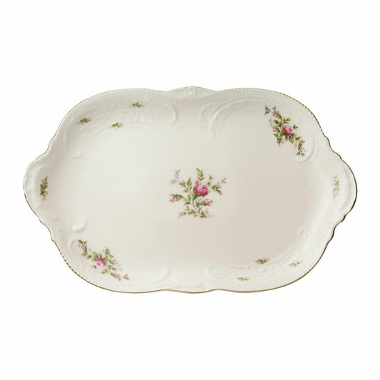 Rosenthal Platte Sanssouci Elfenbein Ramona, Porzellan, Mehrfarbig, 38 cm, 20480-508563-12738