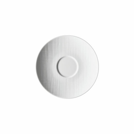 Rosenthal Suppen-Untertasse Mesh, Porzellan, Weiß, 18 cm, 11770-800001-10421