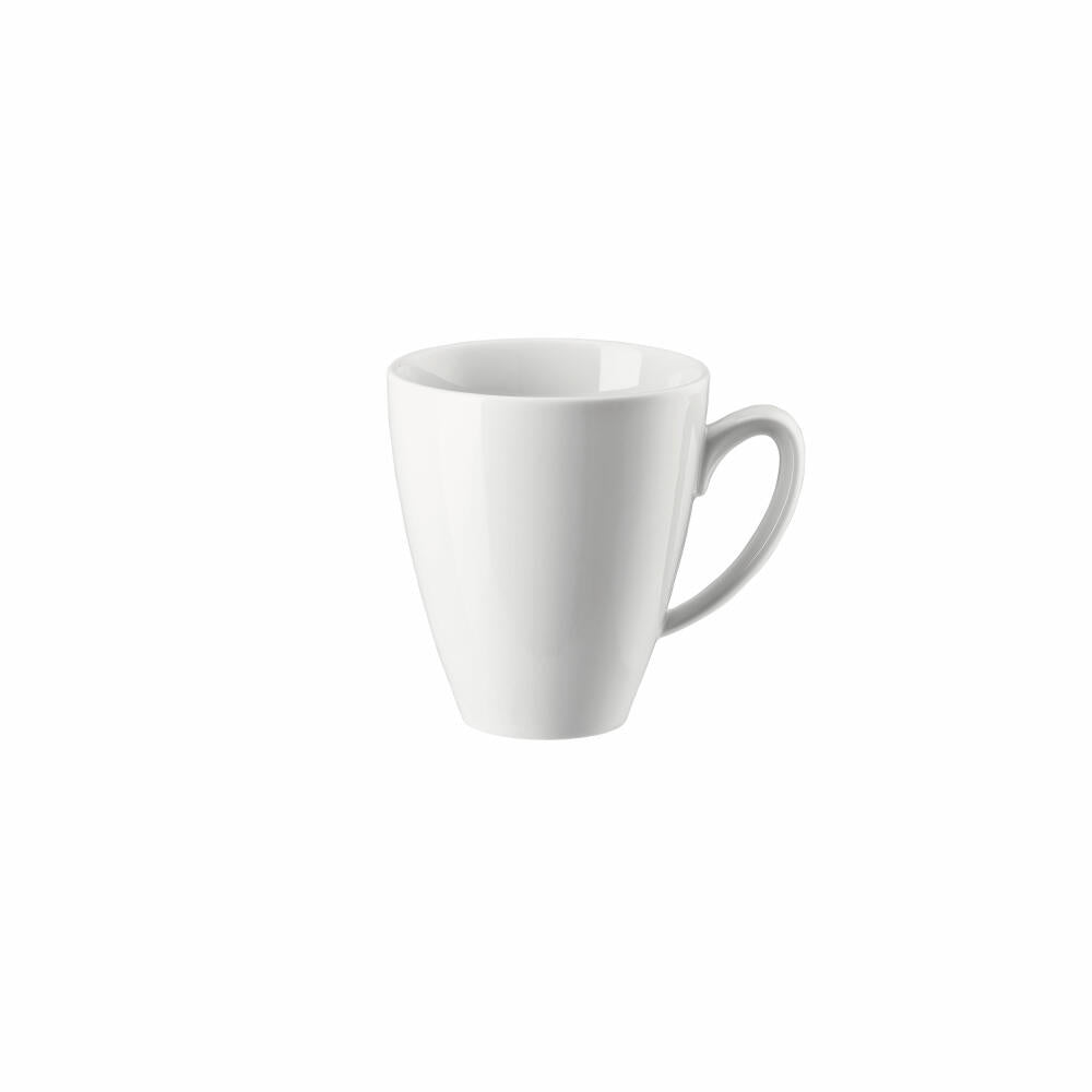 Rosenthal Henkelbecher Mesh, Tasse, Porzellan, Weiß, 350 ml, 11770-800001-15505