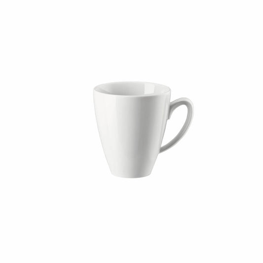 Rosenthal Henkelbecher Mesh, Tasse, Porzellan, Weiß, 350 ml, 11770-800001-15505