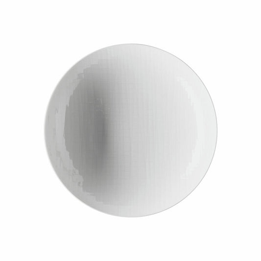 Rosenthal Teller Mesh tief, Porzellan, Weiß, 25 cm, 11770-800001-10355
