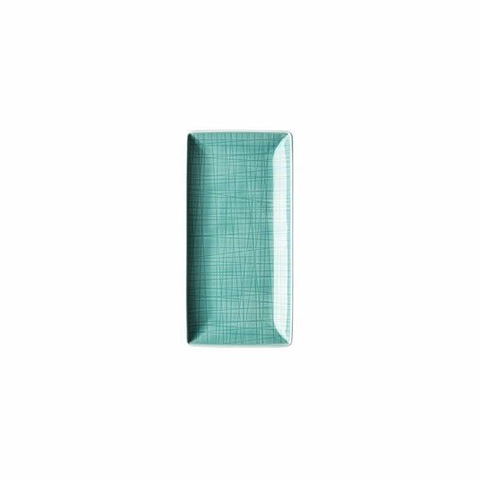 Rosenthal Schale Mesh Colours Aqua, Porzellan, Blau, 20 x 10 cm, 11770-405152-15287