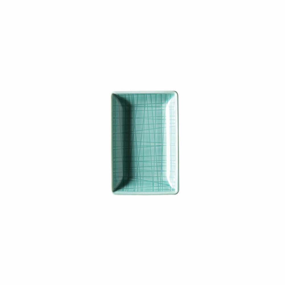 Rosenthal Schale Mesh Colours Aqua, Porzellan, Blau, 10 x 7 cm, 11770-405152-15289
