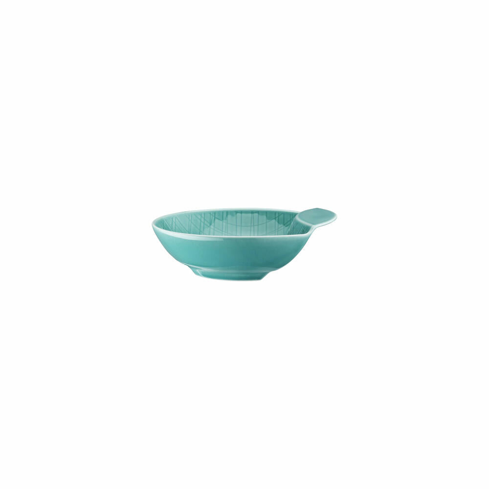 Rosenthal Schale Mesh Colours Aqua tief, Porzellan, Blau, 14 cm, 11770-405152-15291