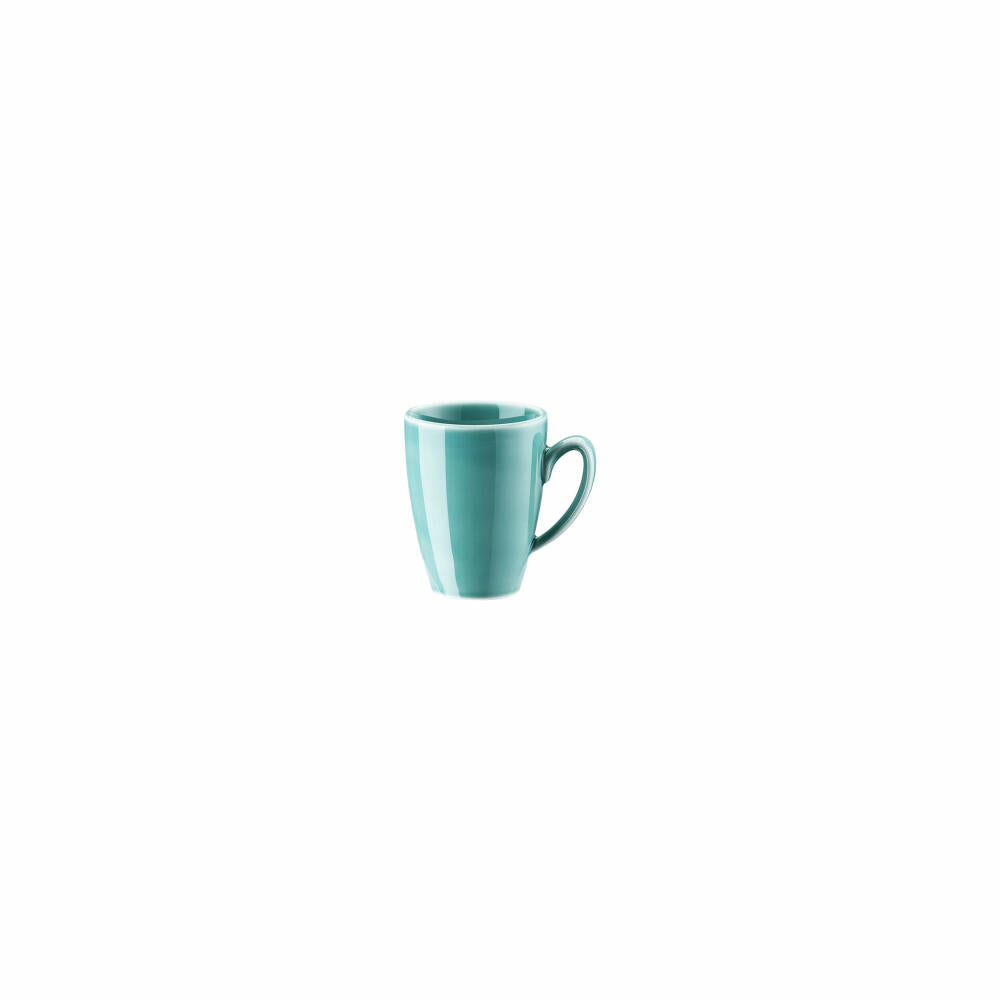 Rosenthal Espresso-Obertasse Mesh Colours Aqua, Porzellan, Blau, 80 ml, 11770-405152-14717