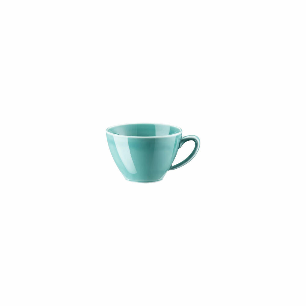 Rosenthal Tee-Obertasse Mesh Colours Aqua, Porzellan, Blau, 220 ml, 11770-405152-14642