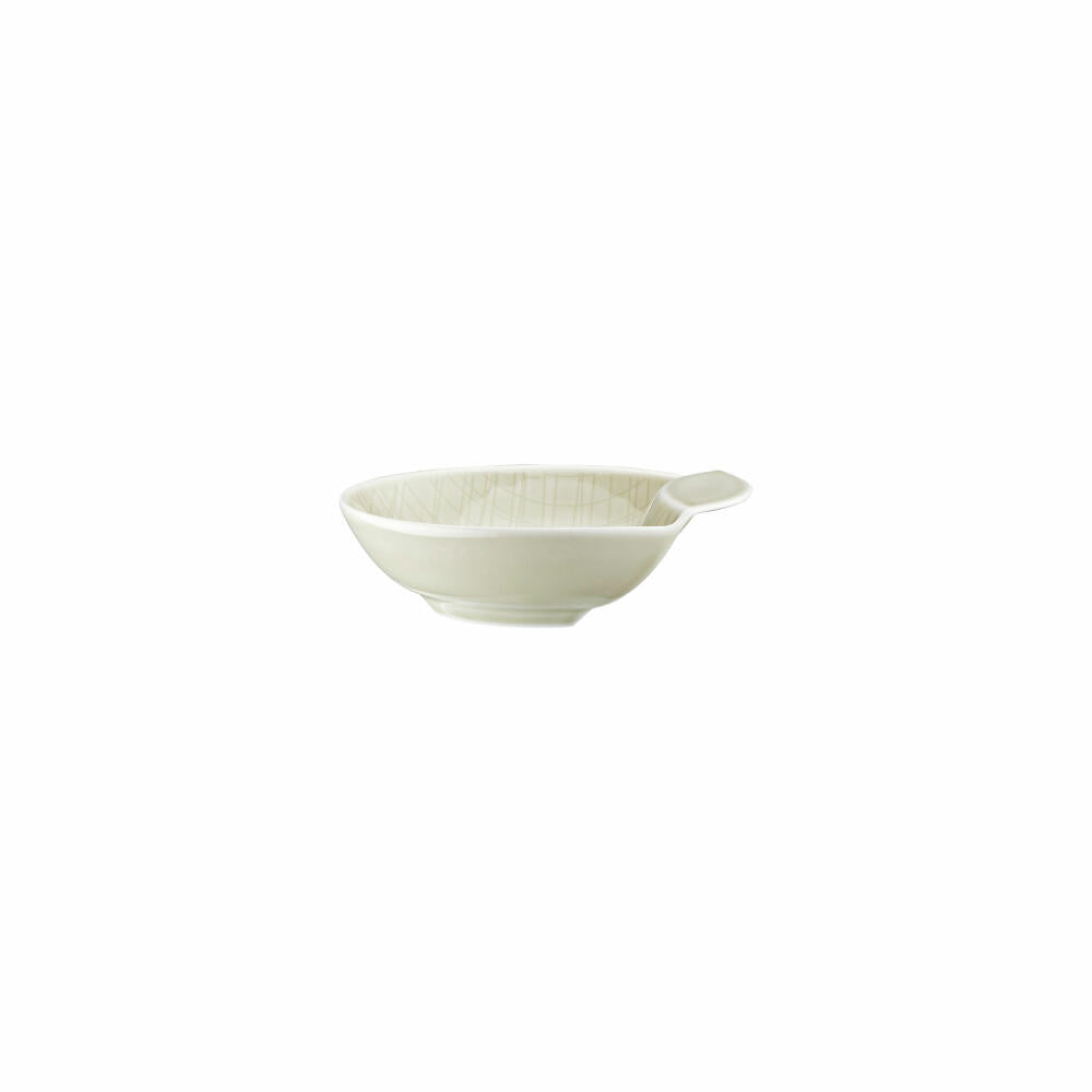 Rosenthal Schale Mesh Colours Cream tief, Porzellan, Beige, 14 cm, 11770-405153-15291