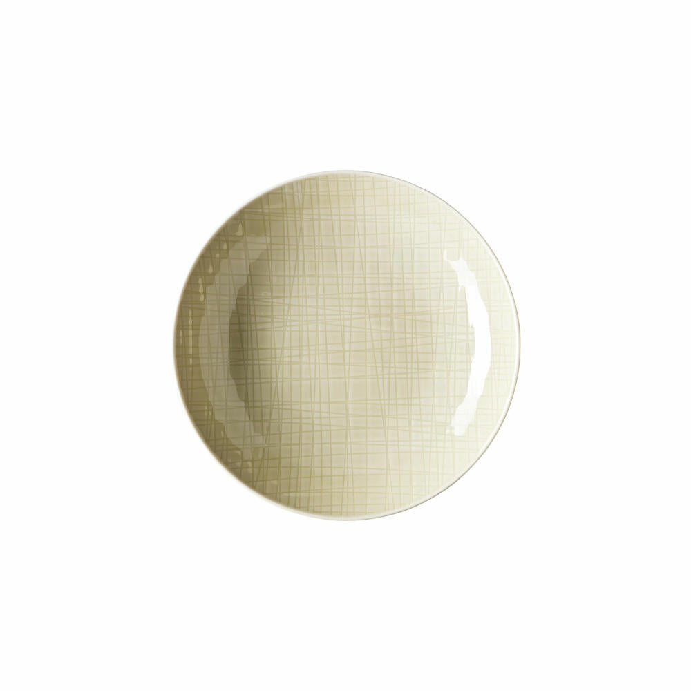 Rosenthal Teller Mesh Colours Cream tief, Porzellan, Beige, 19 cm, 11770-405153-10349