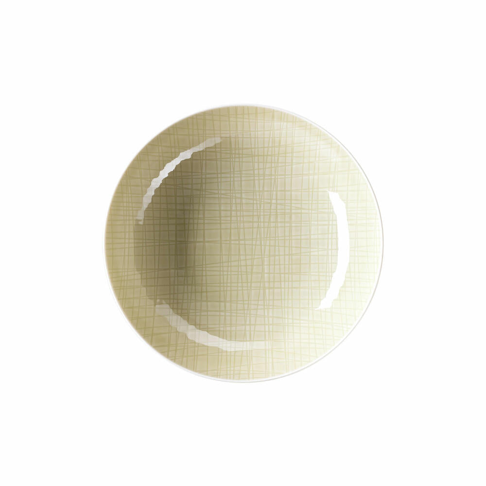 Rosenthal Teller Mesh Colours Cream tief, Porzellan, Beige, 21 cm, 11770-405153-10351