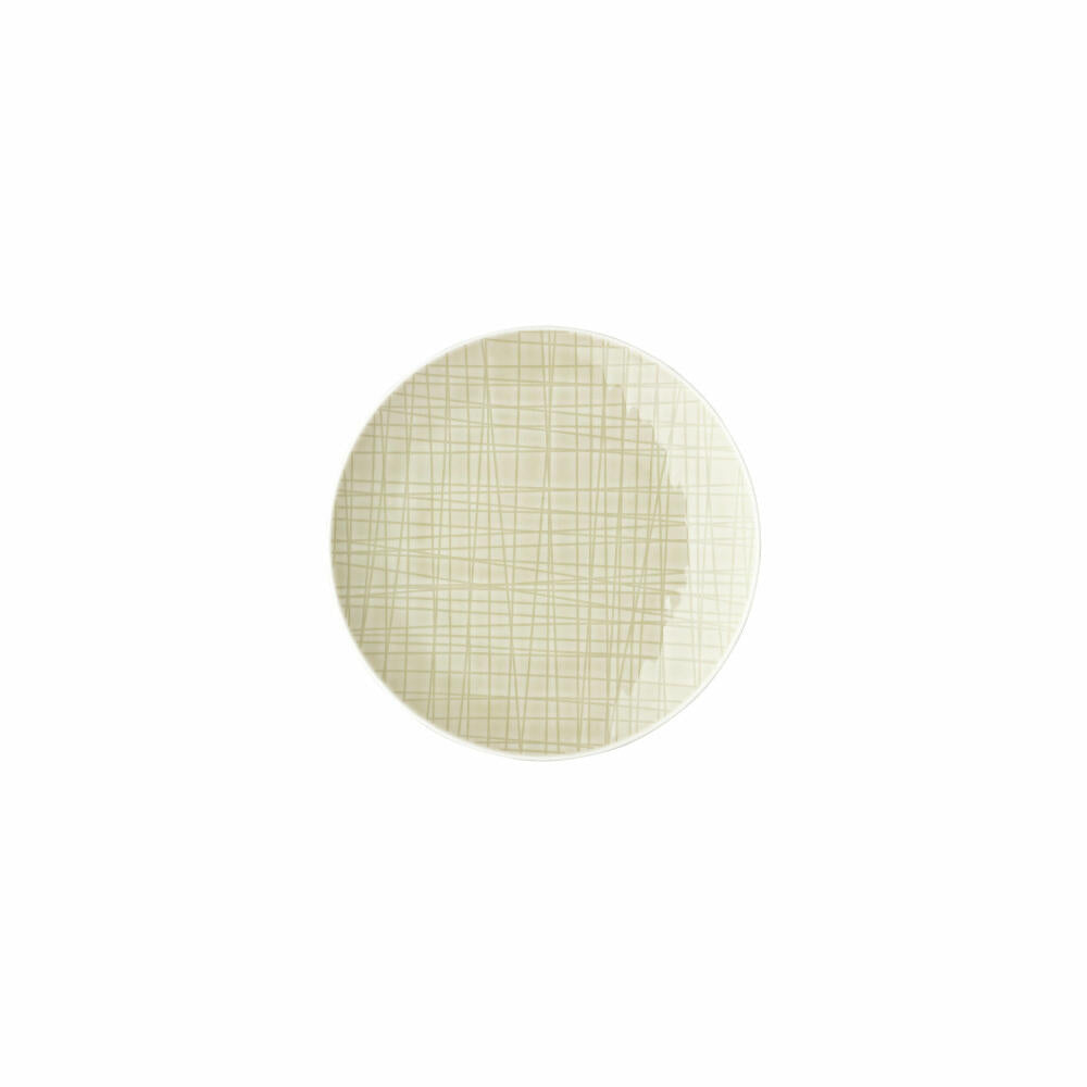 Rosenthal Teller Mesh Colours Cream flach, Porzellan, Beige, 15 cm, 11770-405153-10855