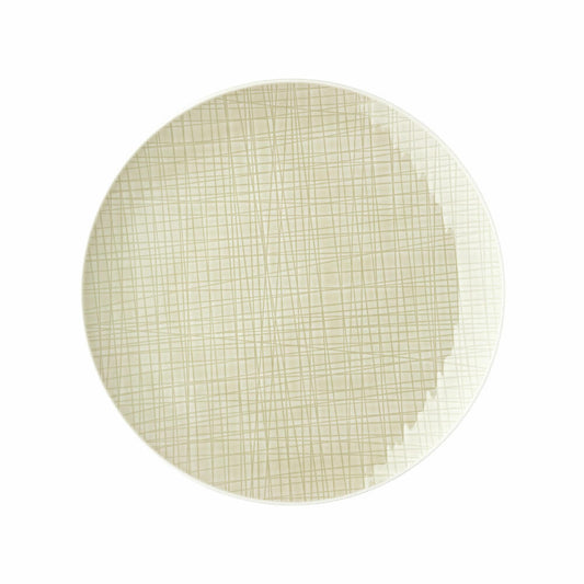 Rosenthal Teller Mesh Colours Cream flach, Porzellan, Beige, 27 cm, 11770-405153-10867