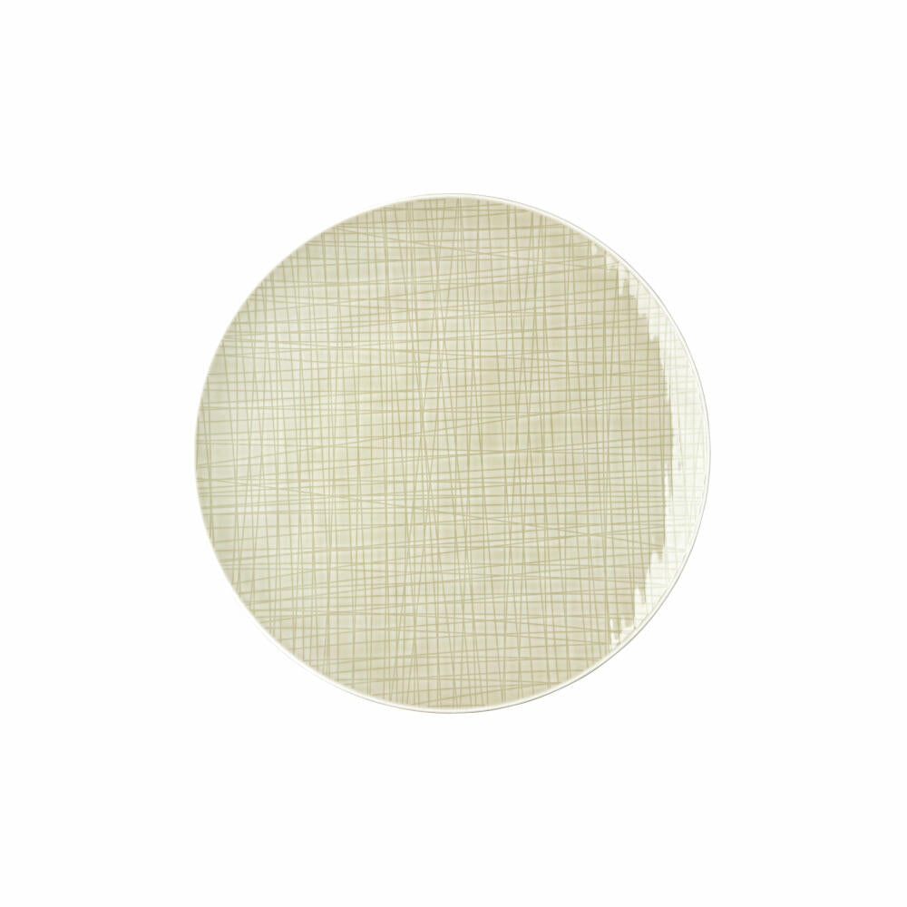 Rosenthal Teller Mesh Colours Cream flach, Porzellan, Beige, 30 cm, 11770-405153-10870
