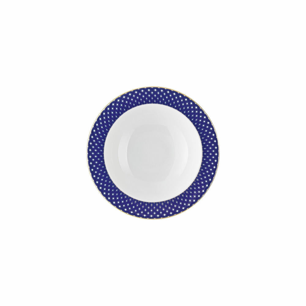 Rosenthal Dessertschale Francis Carreau Bleu, Porzellan, Mehrfarbig, 16 cm, 10460-404307-10512