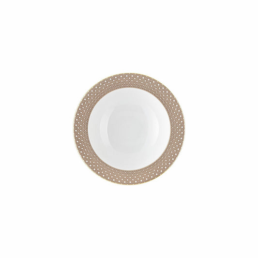 Rosenthal Dessertschale Francis Carreau Beige, Porzellan, Mehrfarbig, 16 cm, 10460-404308-10512