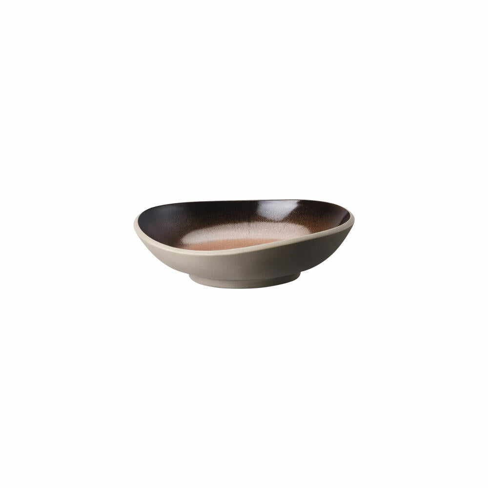 Rosenthal Teller Junto Bronze tief, Keramik, Bronze, 17 cm, 21540-405252-60347