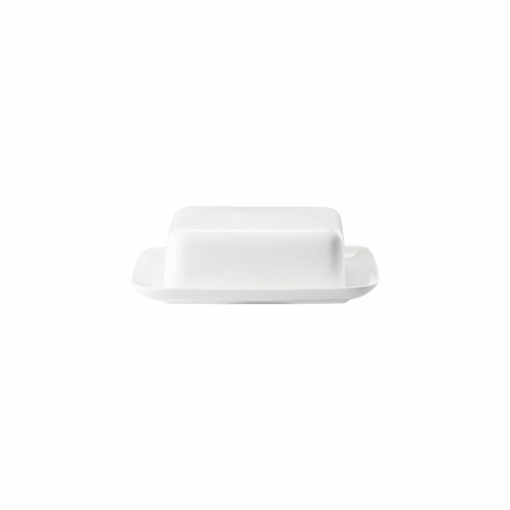 Rosenthal Butterdose Jade, Bone China, Weiß, 18 x 13.5 cm, 61040-800001-15169