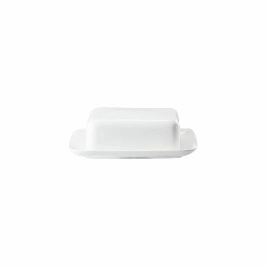 Rosenthal Butterdose Jade, Bone China, Weiß, 18 x 13.5 cm, 61040-800001-15169