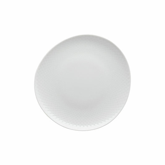 Rosenthal Teller Junto flach, Porzellan, Weiß, 22 cm, 10540-800001-10862