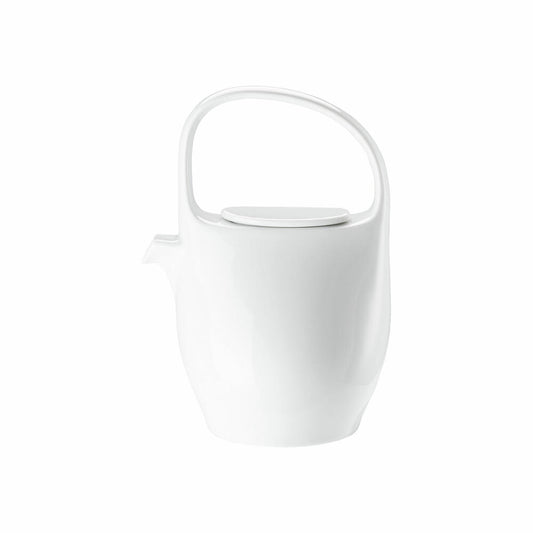 Rosenthal Teekanne Junto für 6 Personen, Porzellan, Weiß, 1.3 L, 10540-800001-14230
