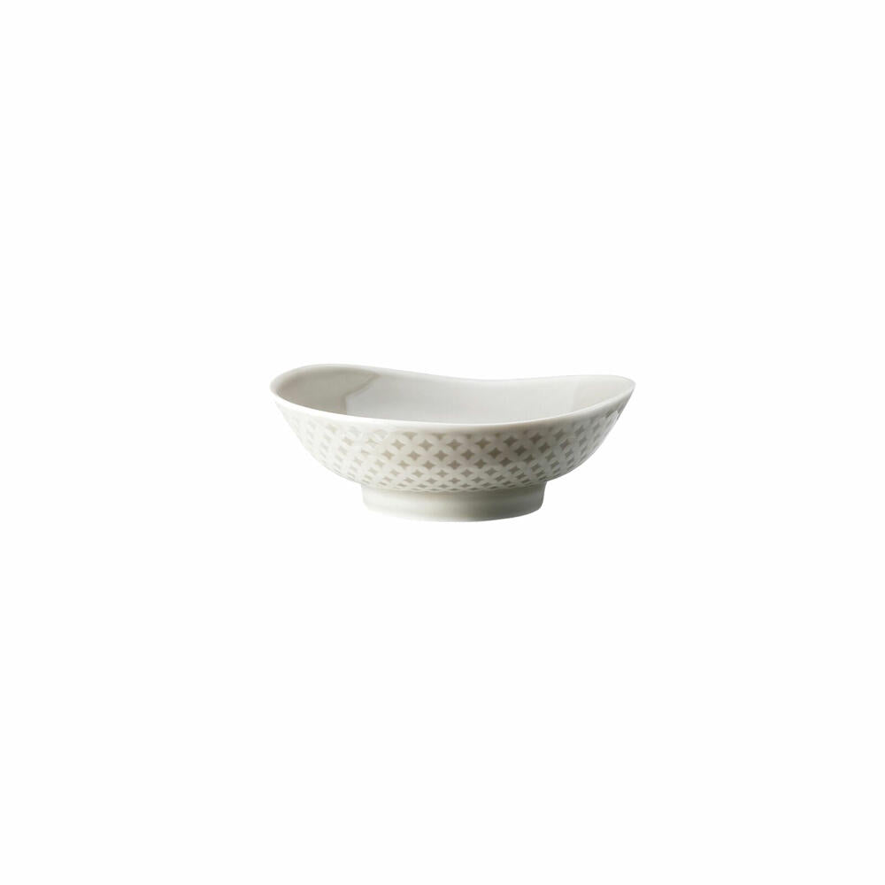 Rosenthal Bowl Junto Pearl Grey, Schale, Porzellan, Grau, 10 cm, 10540-405201-10565