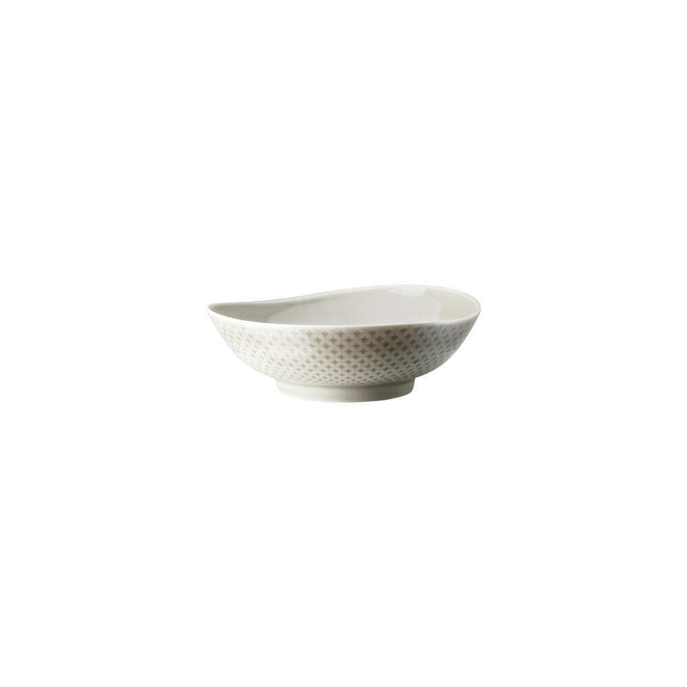 Rosenthal Bowl Junto Pearl Grey, Schale, Porzellan, Grau, 15 cm, 10540-405201-10564